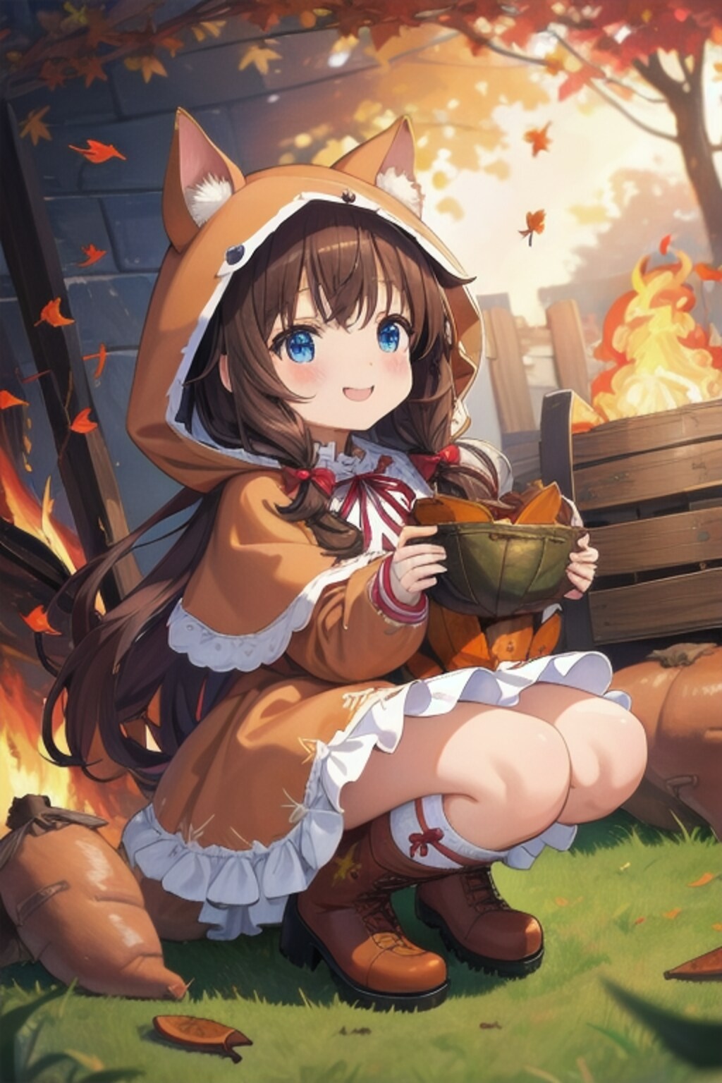 猫村の秋