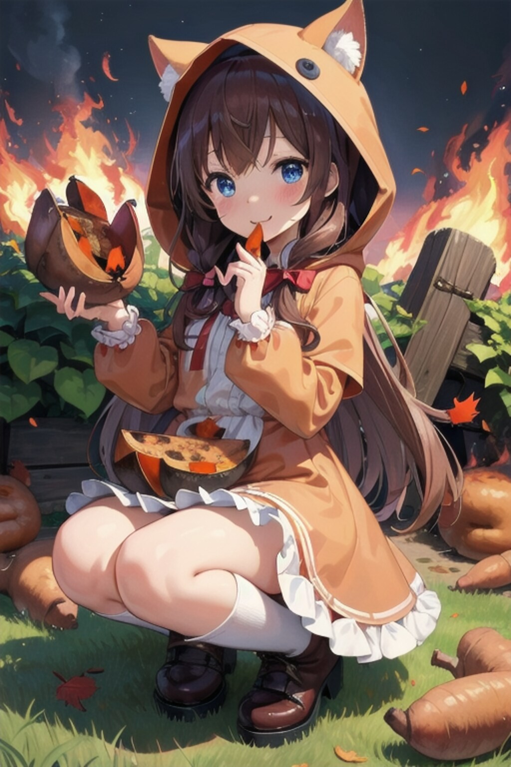 猫村の秋