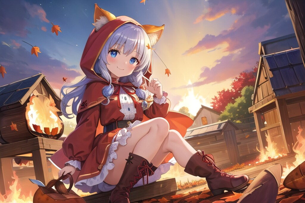 猫村の秋