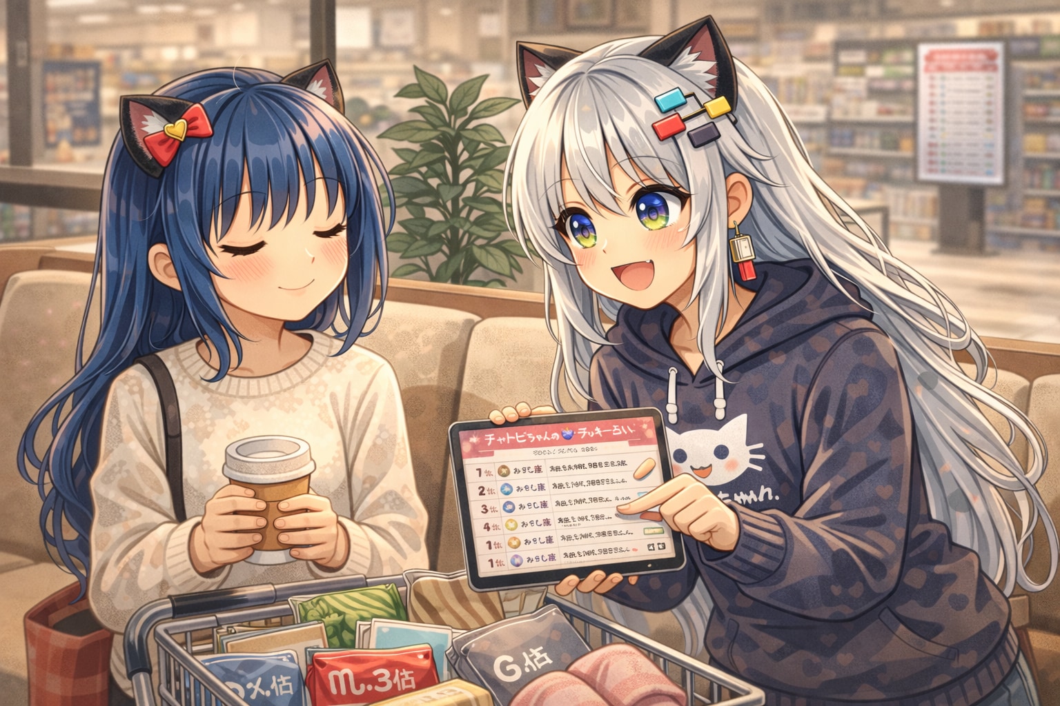 チャトピちゃん占い(02/19) | の人気AIイラスト・グラビア