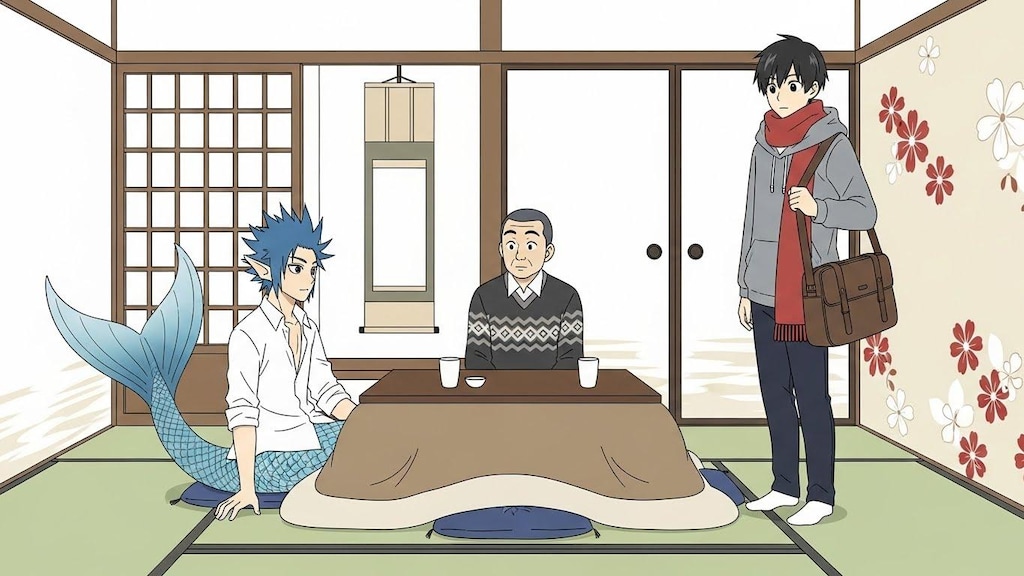 実家に帰ったら知らん人がいた