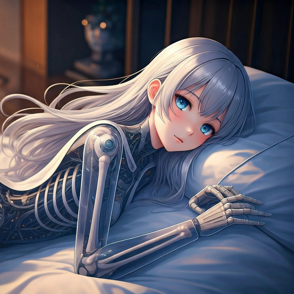 ごめんね、本当はロボットだったんだ。