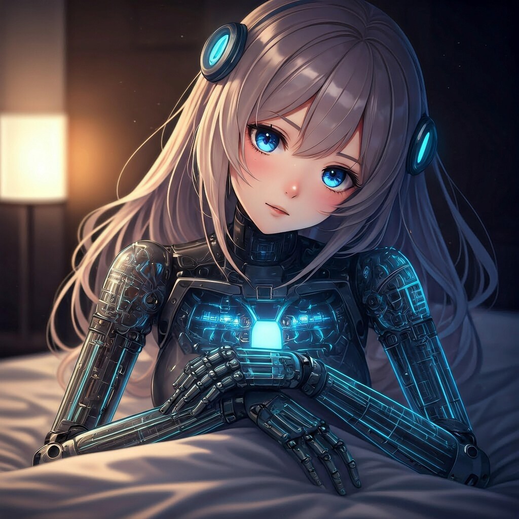ごめんね、本当はロボットだったんだ。