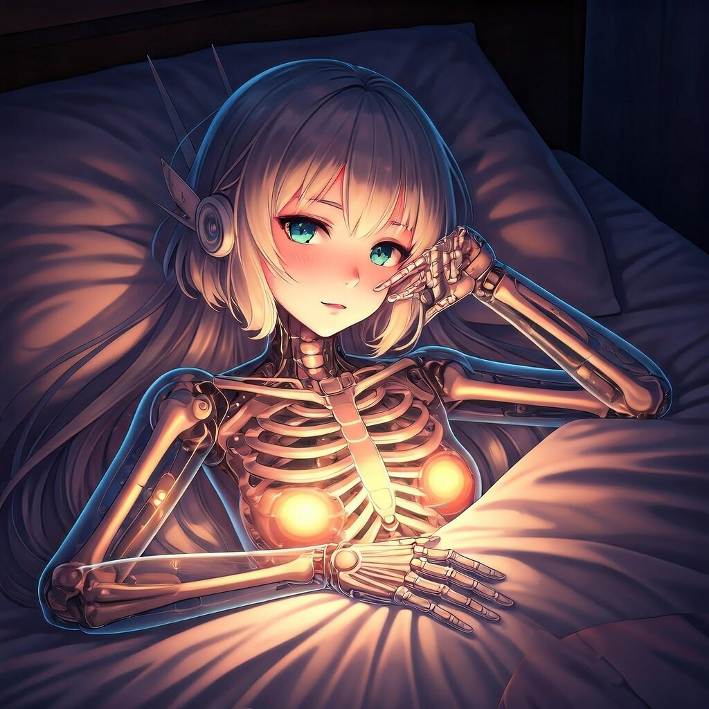 ごめんね、本当はロボットだったんだ。