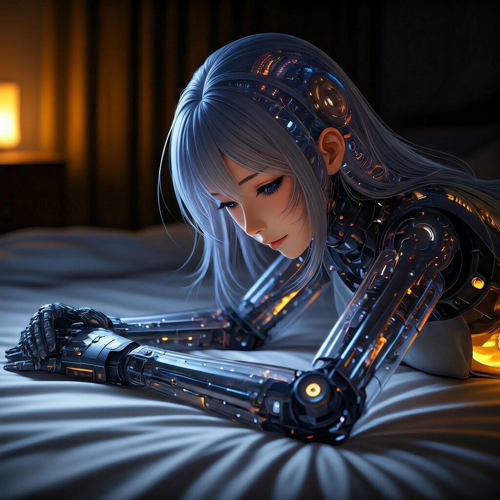 ごめんね、本当はロボットだったんだ。
