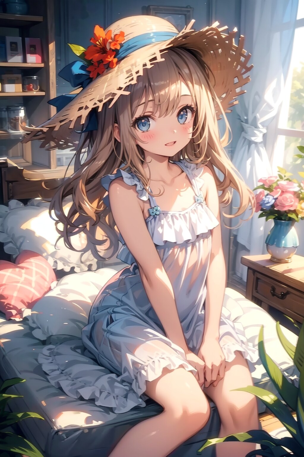 麦わらちゃん