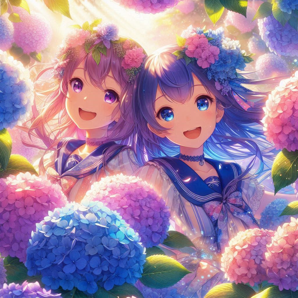 紫陽花