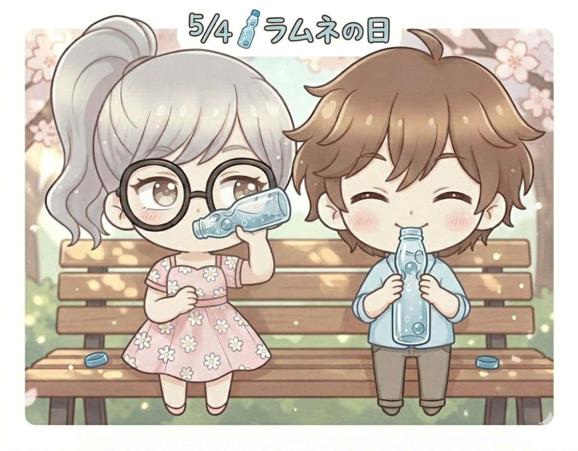 今日は「ラムネの日」