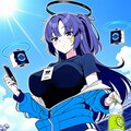 ハロウィン毒スライムブルマコスプレ人妻タンク 6枚目