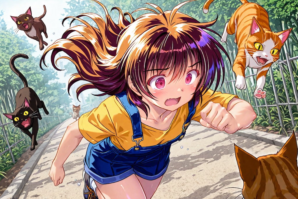 にゃー！？
