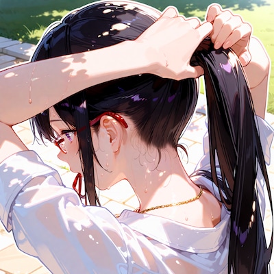 うなじ。