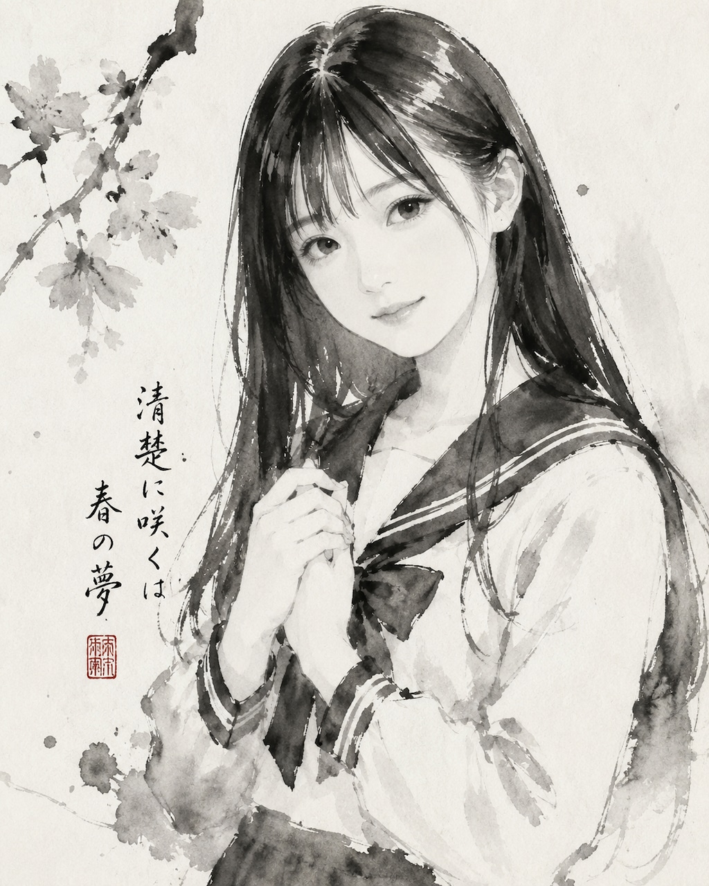 水墨画