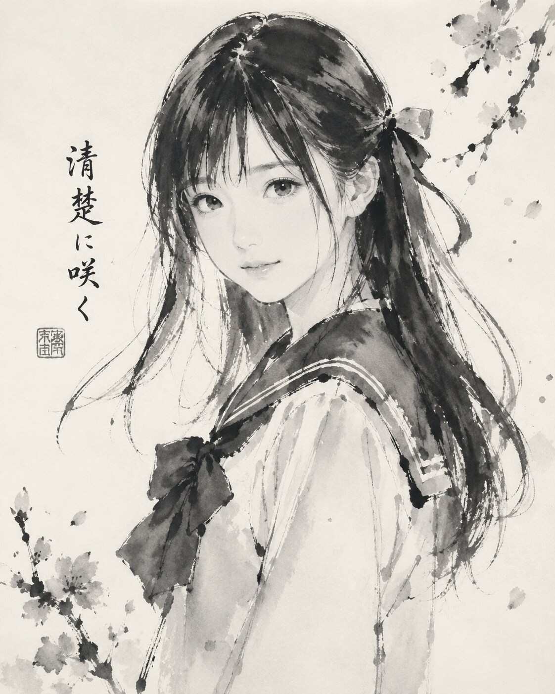 水墨画