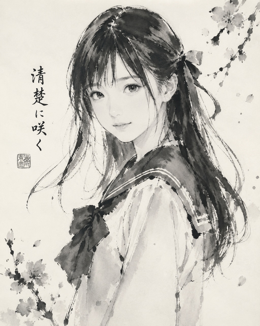 水墨画