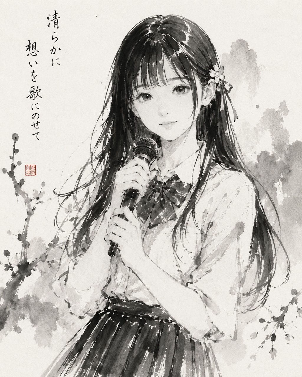 水墨画