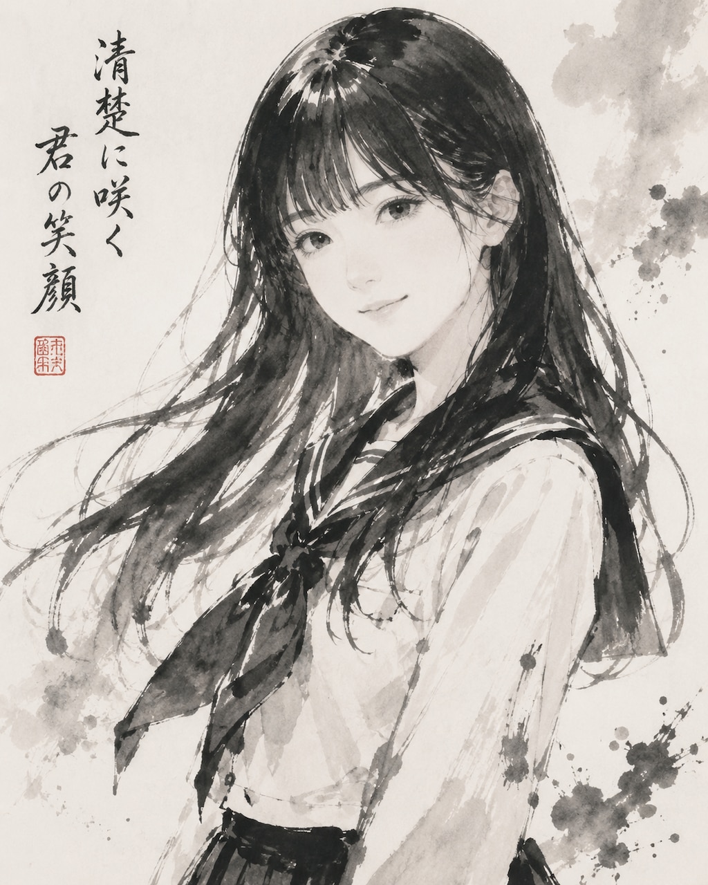 水墨画