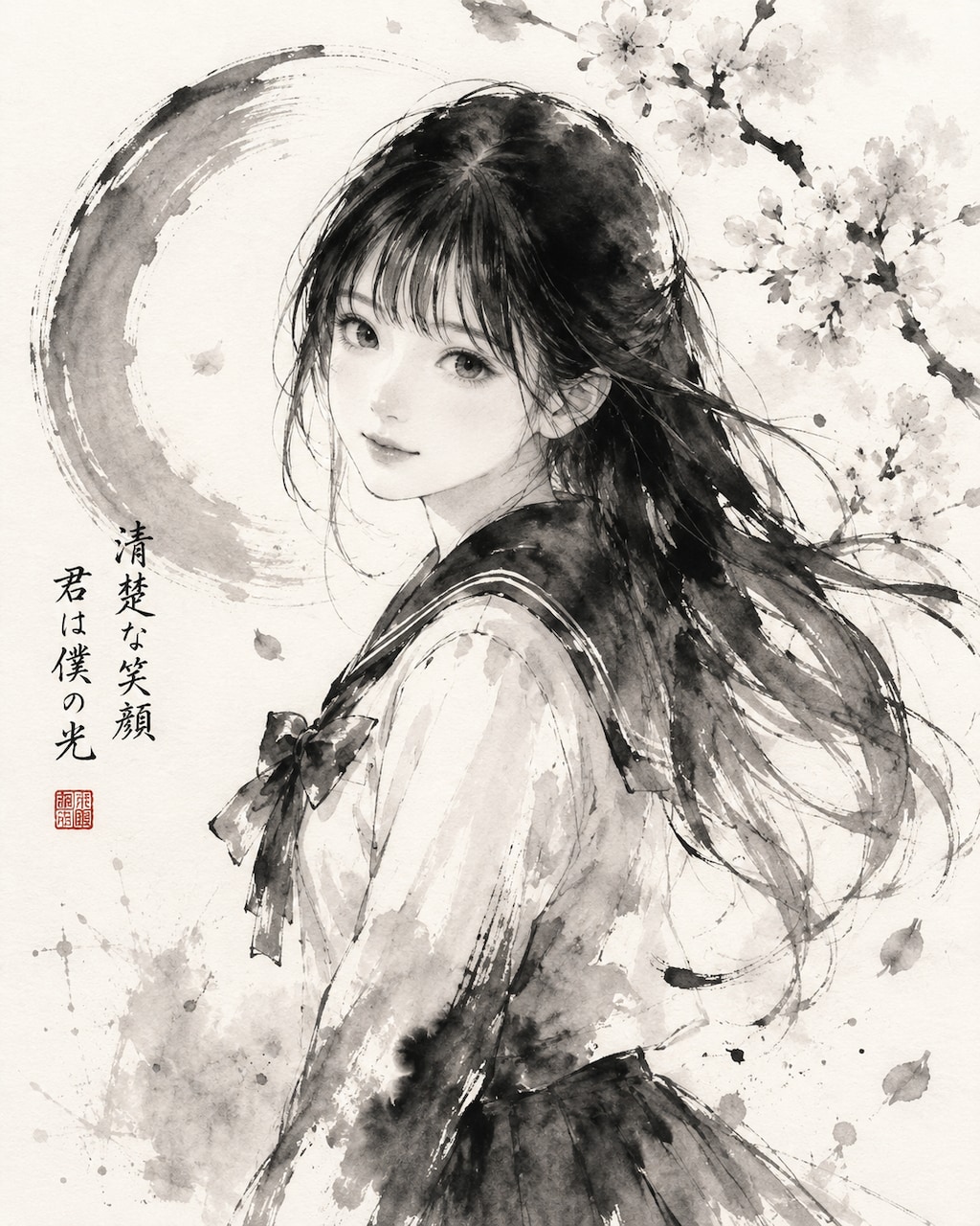 水墨画