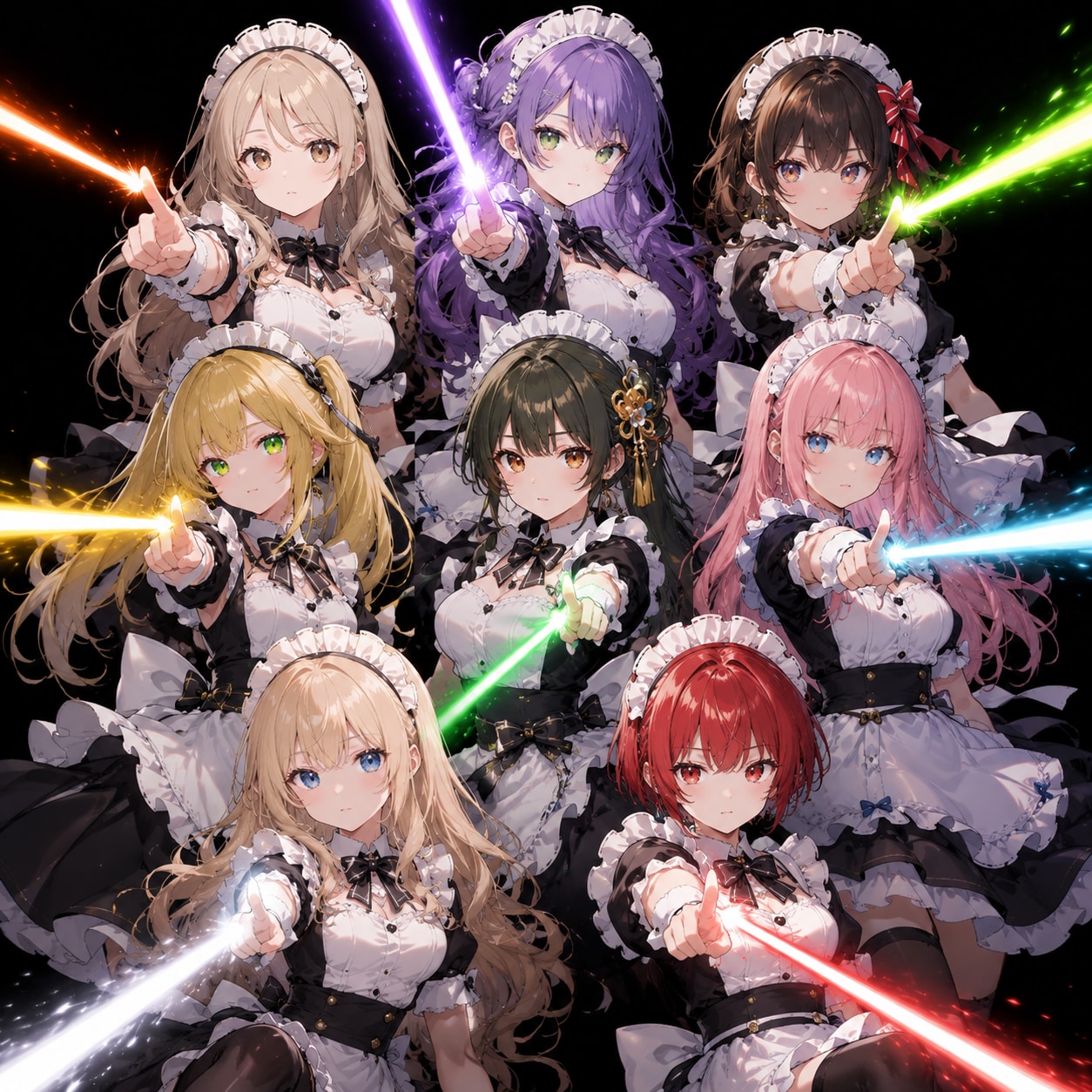 指からレーザービーム | の人気AIイラスト・グラビア