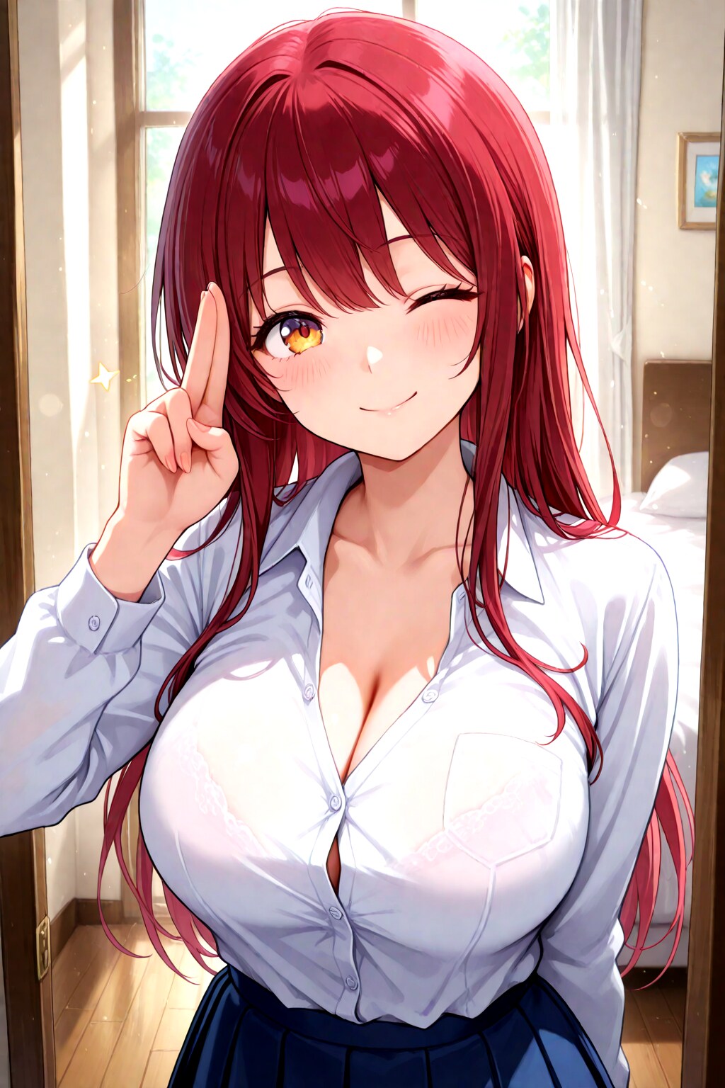 049（ウインクの練習中）