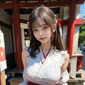 えちえち巫女さん 2枚目