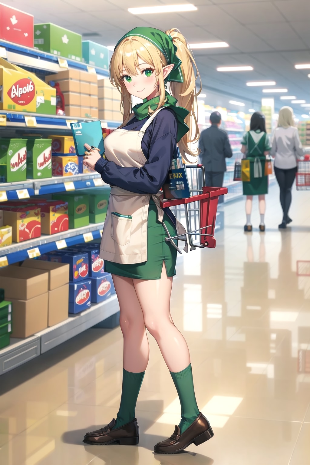 マリーネ店長 | の人気AIイラスト・グラビア