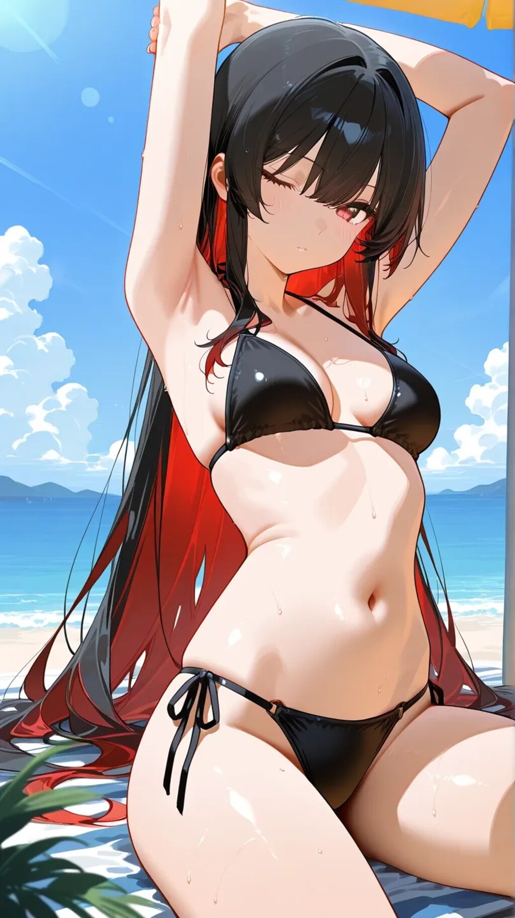 海で見たビキニの姉ちゃん