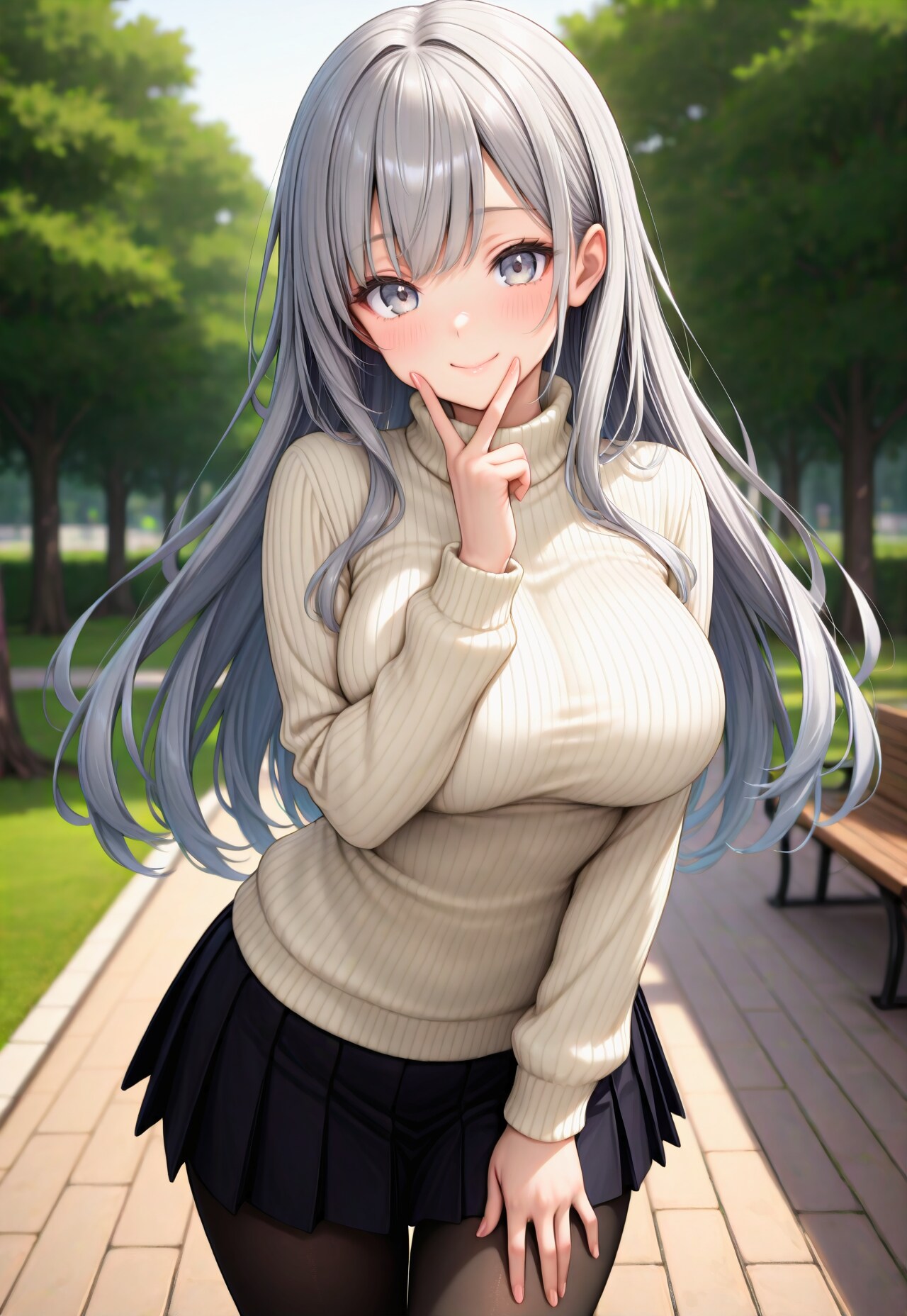 1179（白いセーター）