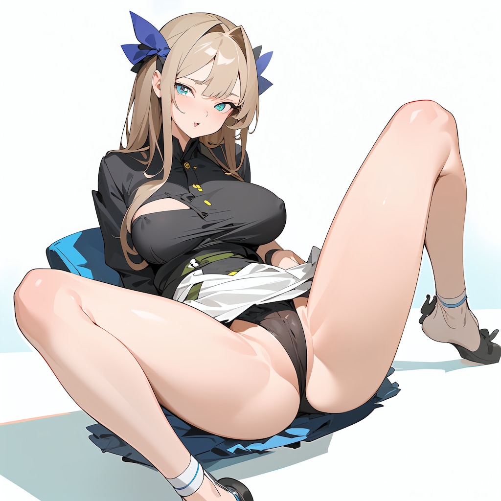 女の娘だらしなく広げたあし♪　Ｍ字♡ 2