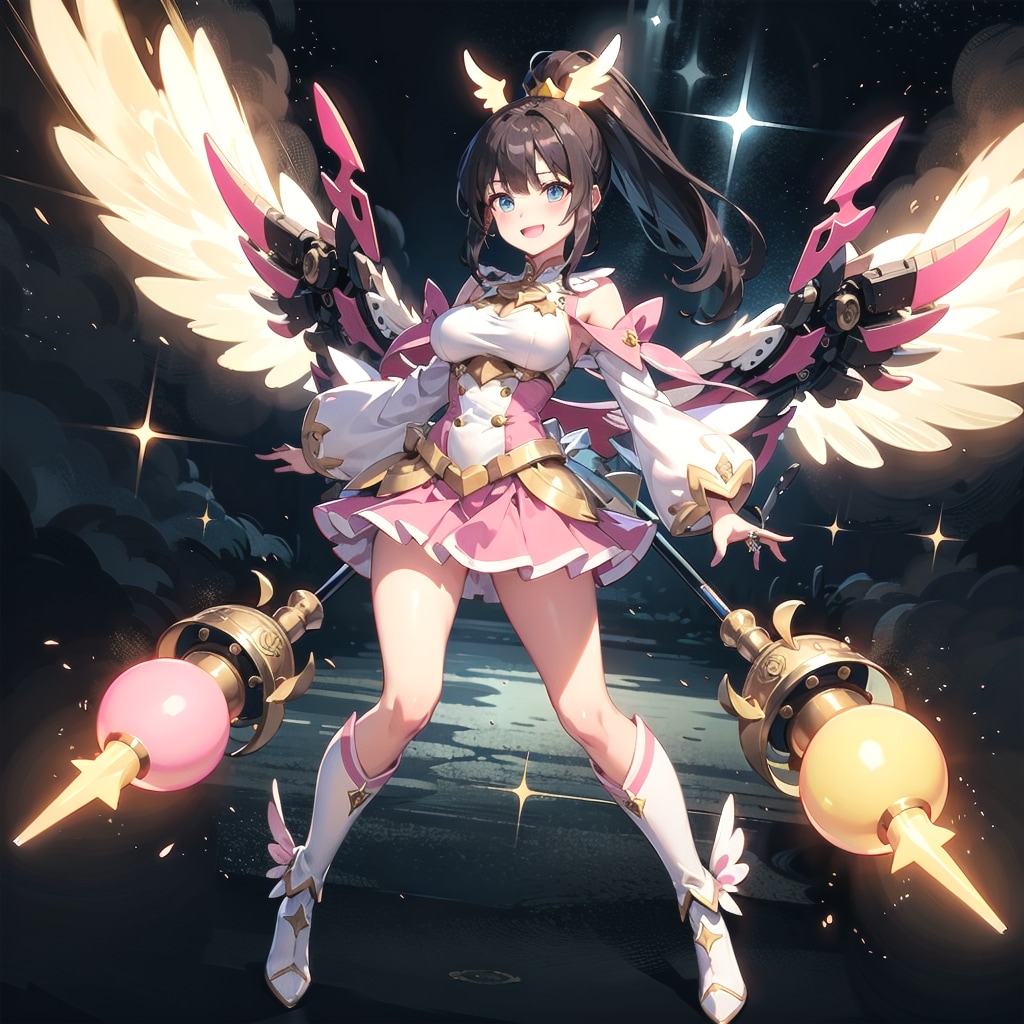 メカニック魔法少女 | の人気AIイラスト・グラビア