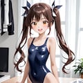シンプル競泳水着 7枚目