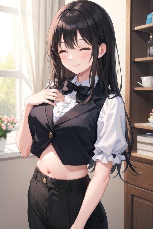 かっこかわいいタキシード美少女