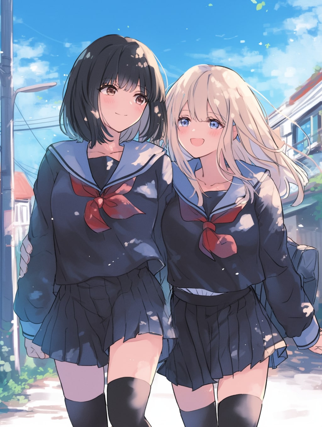 キスしたい二人のJK117