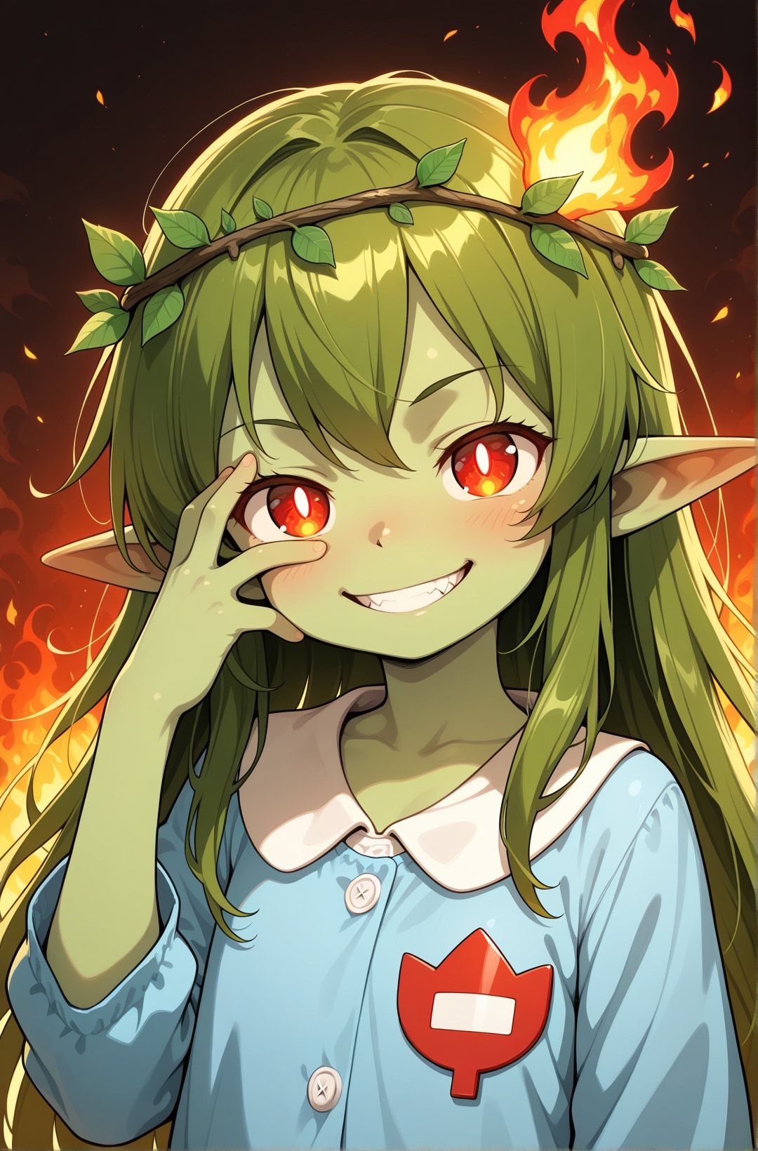 怒れる森の妖精