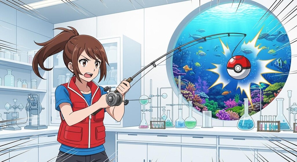 天然物のモンスターボールが釣れる場所