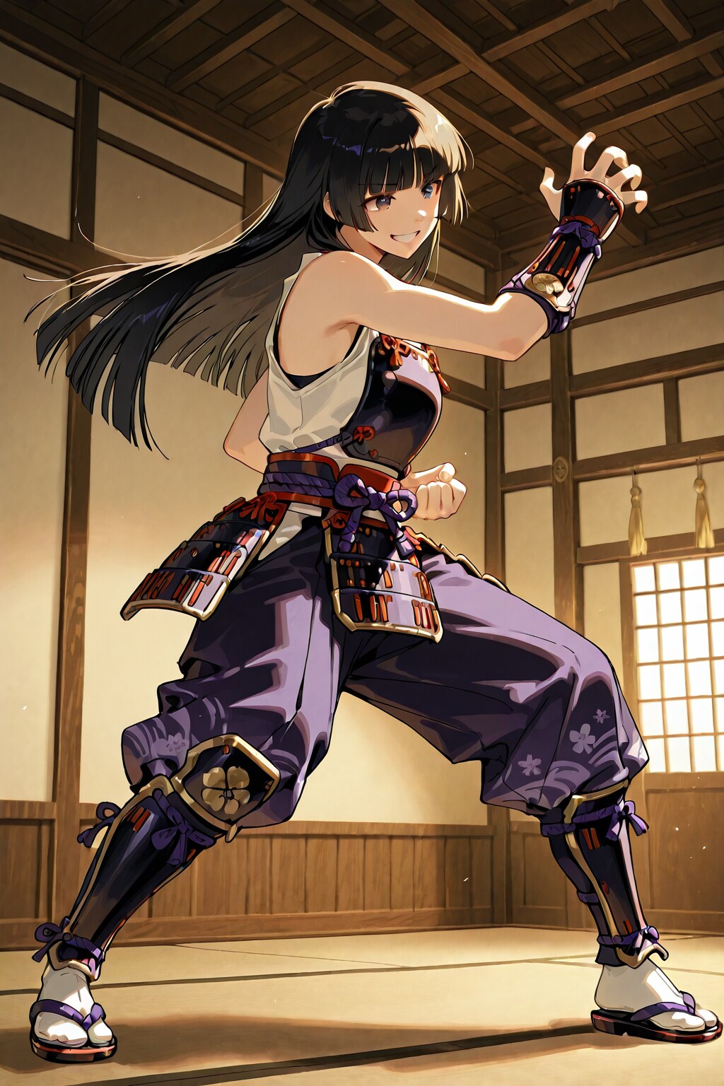 かっこかわいい姫武者細川百合香の城内戦闘