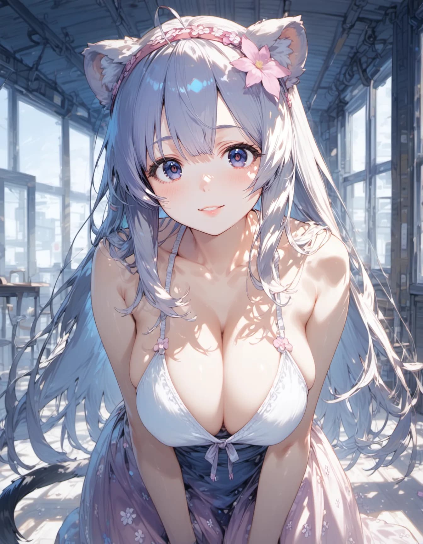 Spring Smile in Morning Light