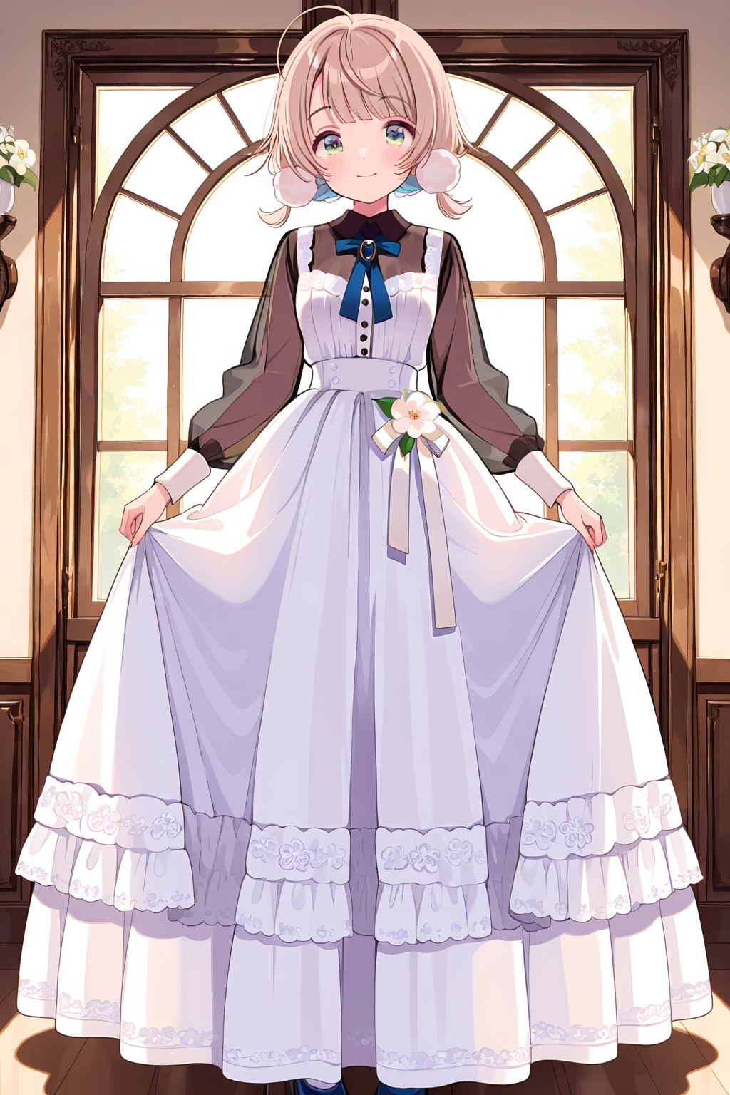 Shigure Ui in a nice dress