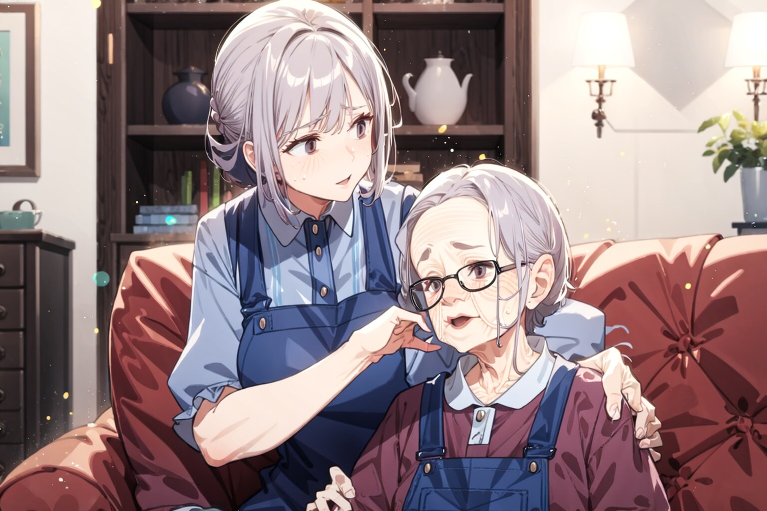 お母さま大丈夫ですか？