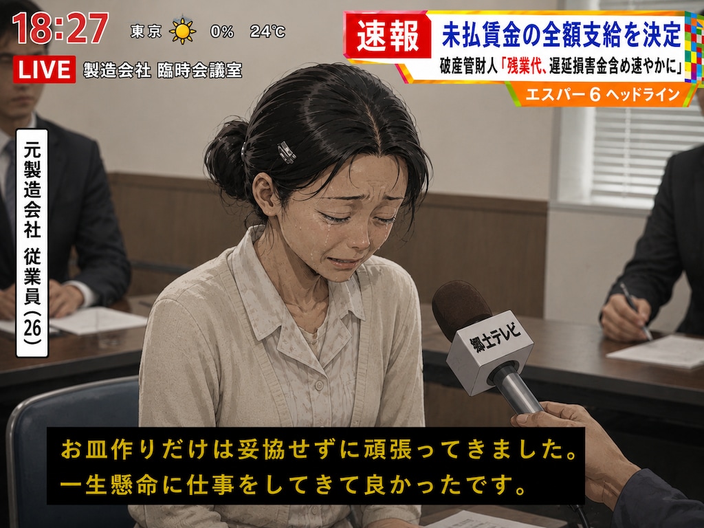 謎のお皿配布終了‼️