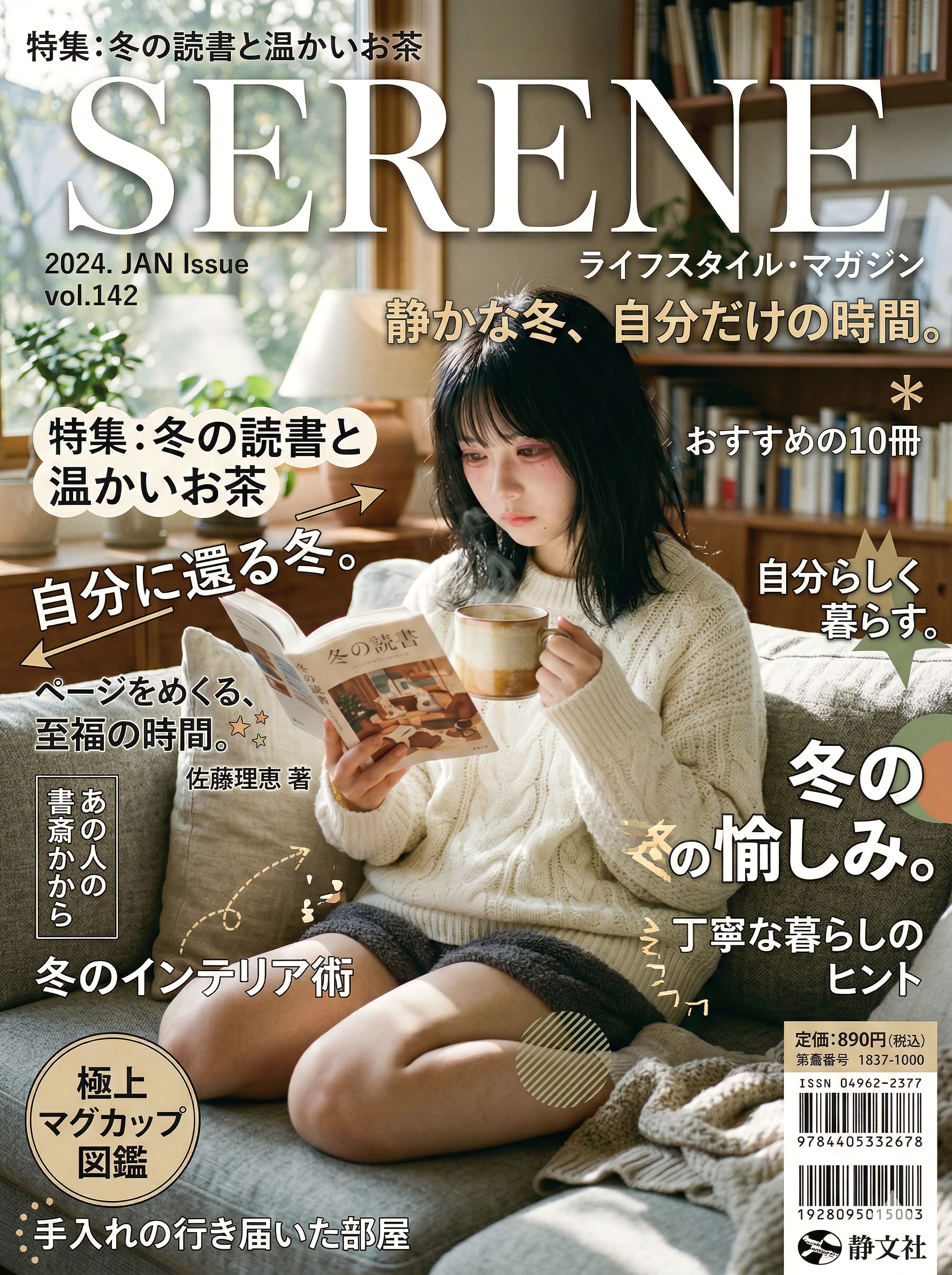 Winter's Literary Embrace | の人気AIイラスト・グラビア