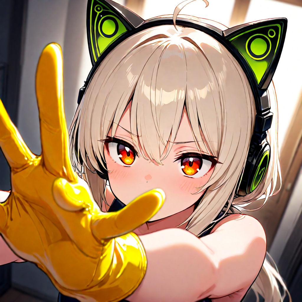 ゴム　　手袋