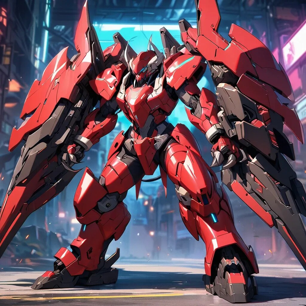 重装型機動兵器(赤の聖歌隊カラー)