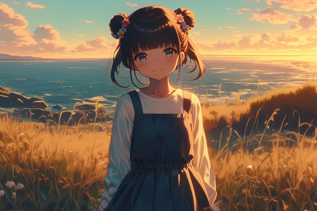 夕暮れのおだんごちゃん🍡✨41