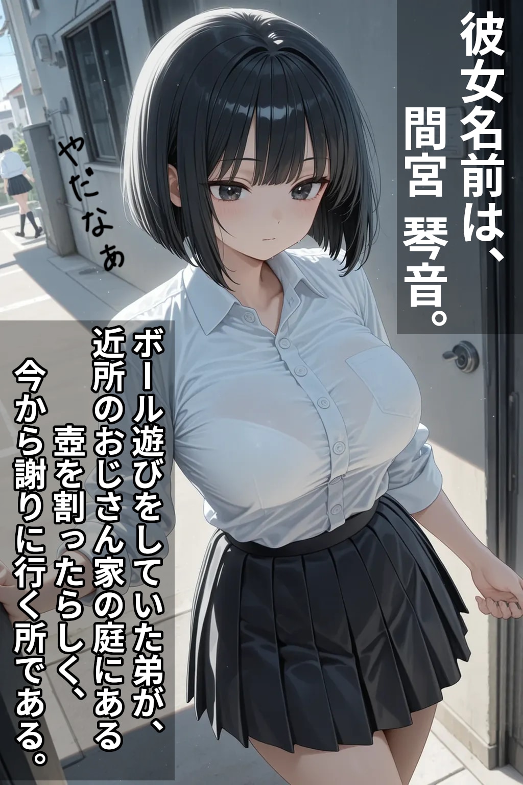 巨乳Ｊ〇がおじさんに、ひたすらくすぐられるゲーム①