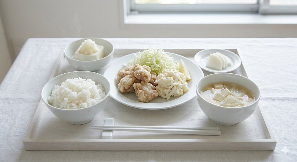 白定食