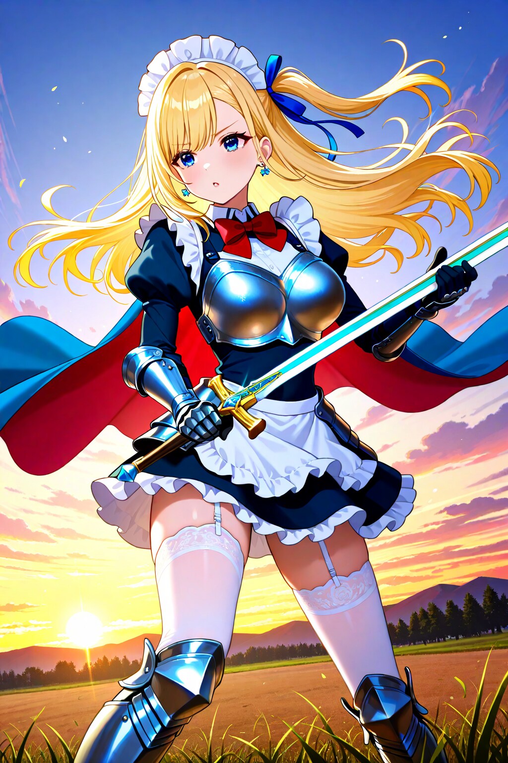 戦ううちの子メイド騎士