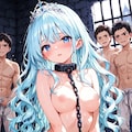 囚われの姫(拘束×騎乗位) 2枚目