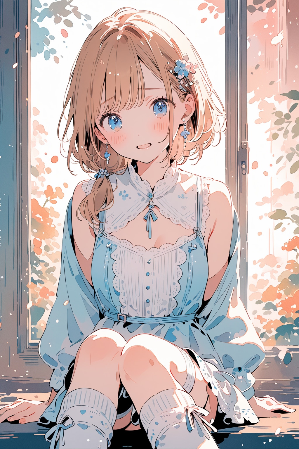 ニーハイいいですね（８） | の人気AIイラスト・グラビア