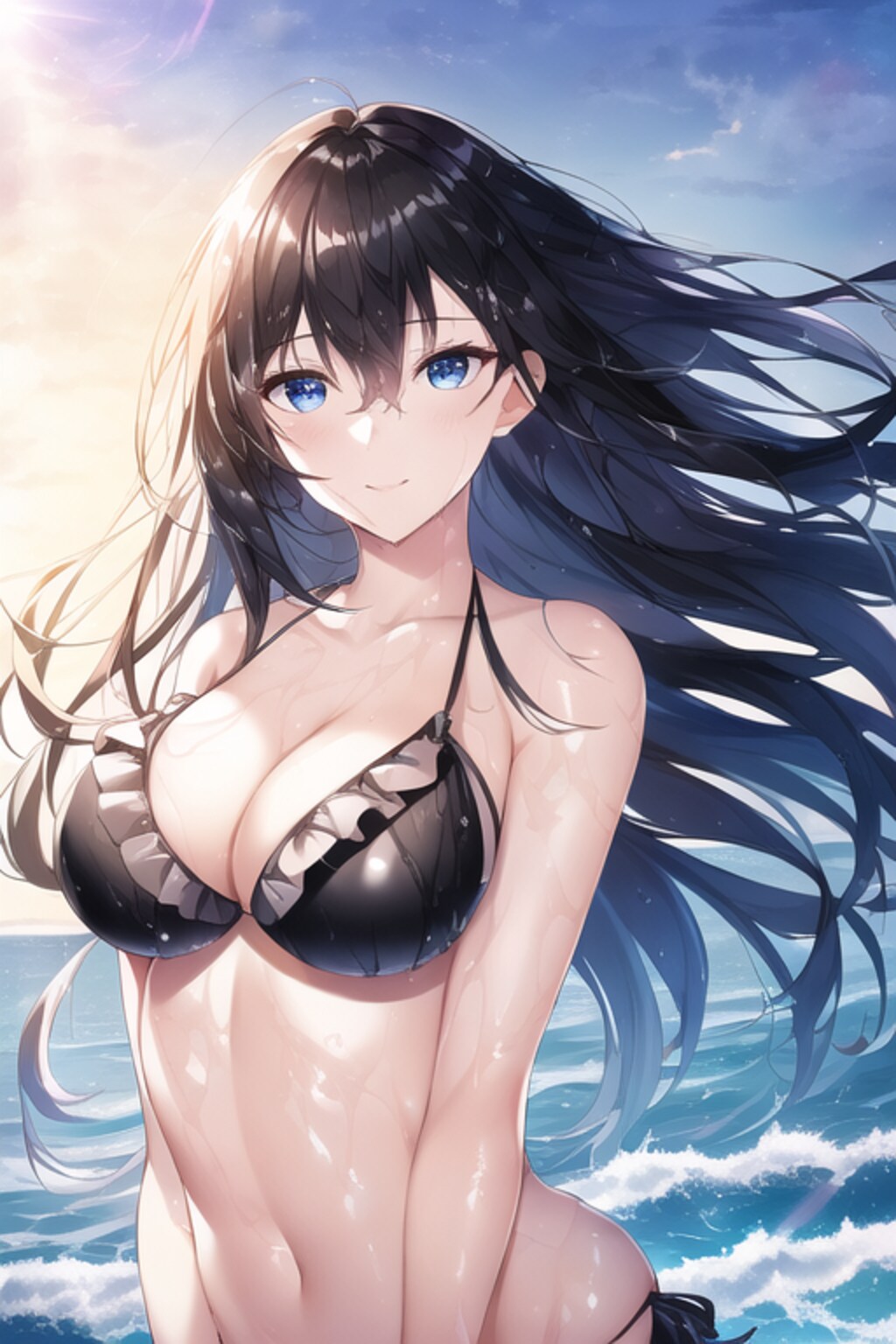 水着のお姉さん