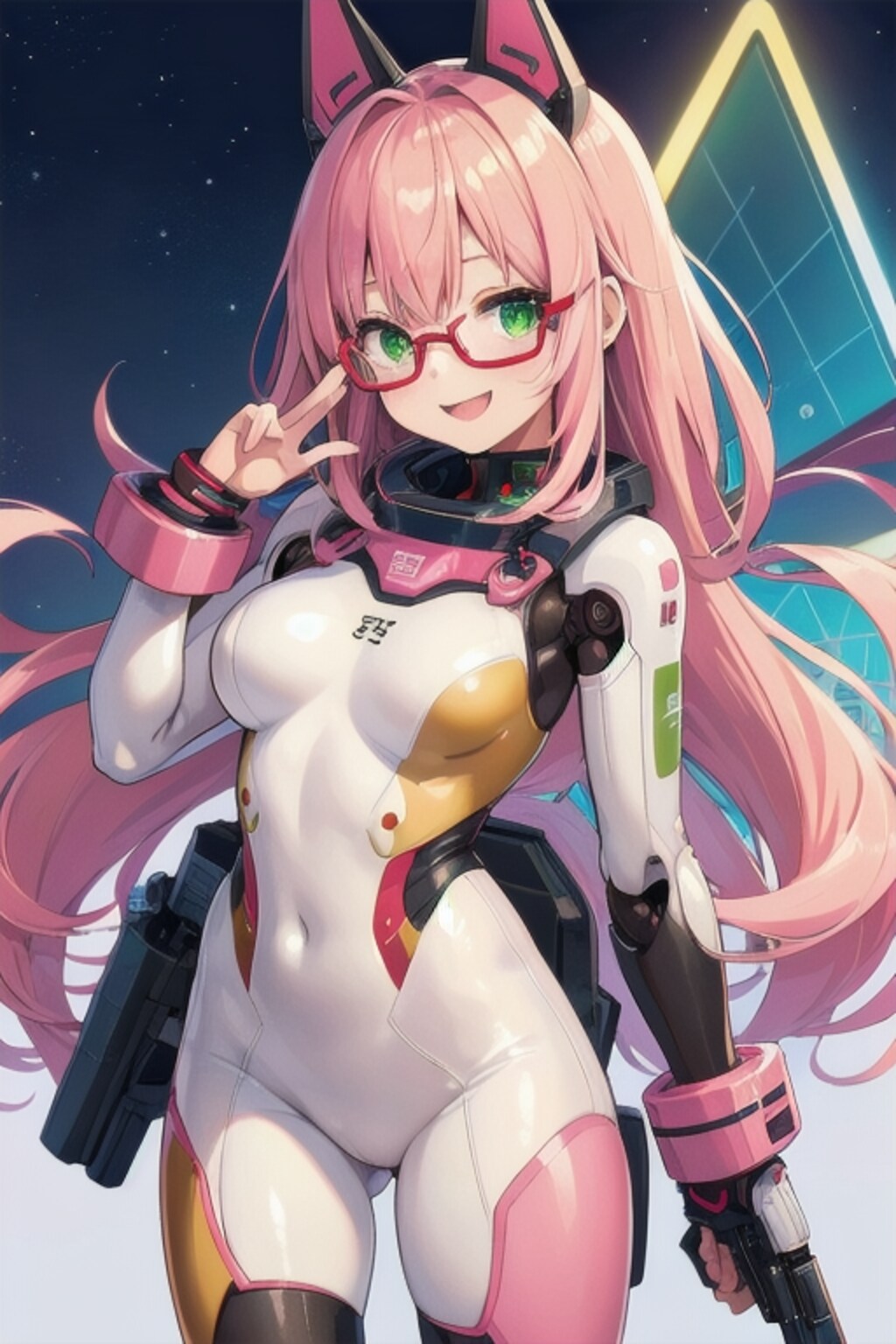 メカ娘0008(桃猫)
